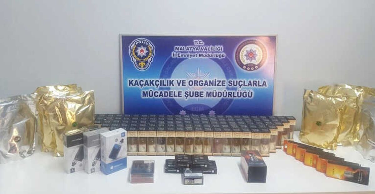 Malatya\'da Kaçakçılık Operasyonu