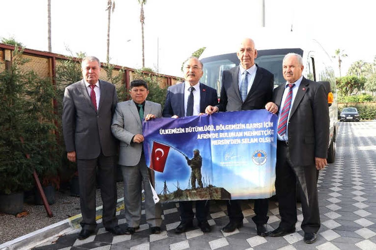 Mersin\'den Afrin\'e Yardım