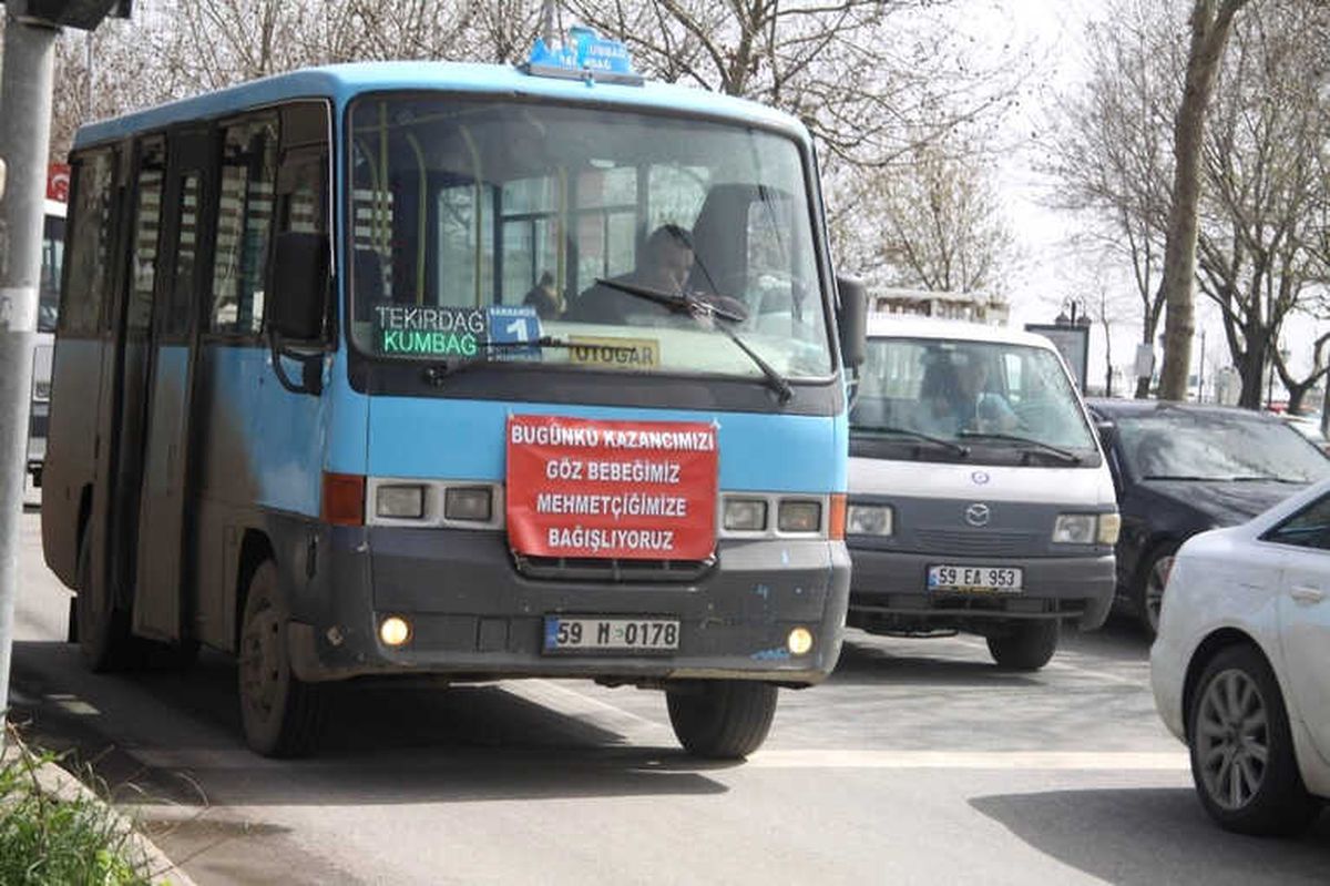 Minibüsçülerden Mehmetçik\'e Anlamlı Destek