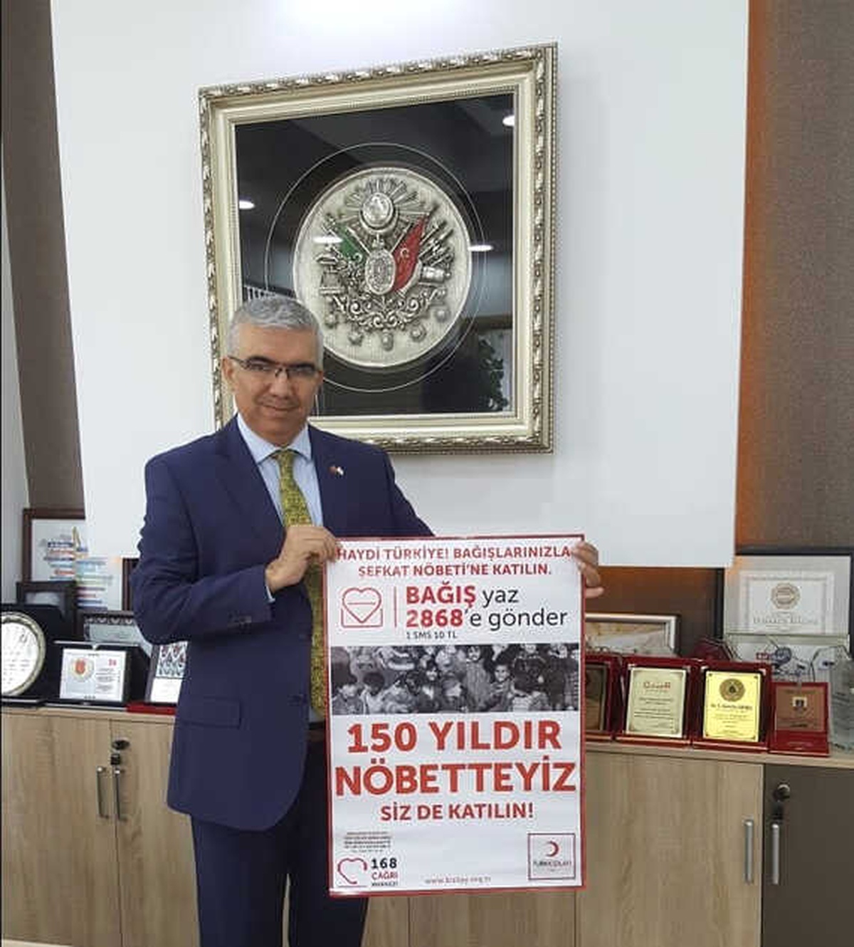 Saygılı: "Kızılay Milletimiz Adına 150 Yıldır Şefkat Nöbetindedir"