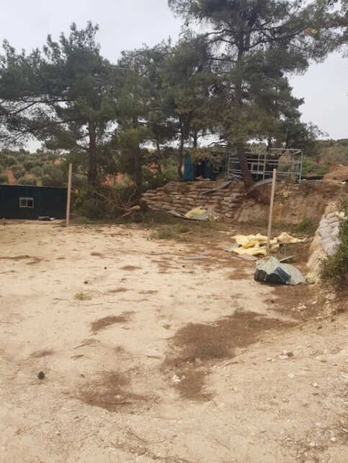 Afrin\'de Teröristlerce Kullanılan Bir Barınma Yeri Daha Tespit Edildi