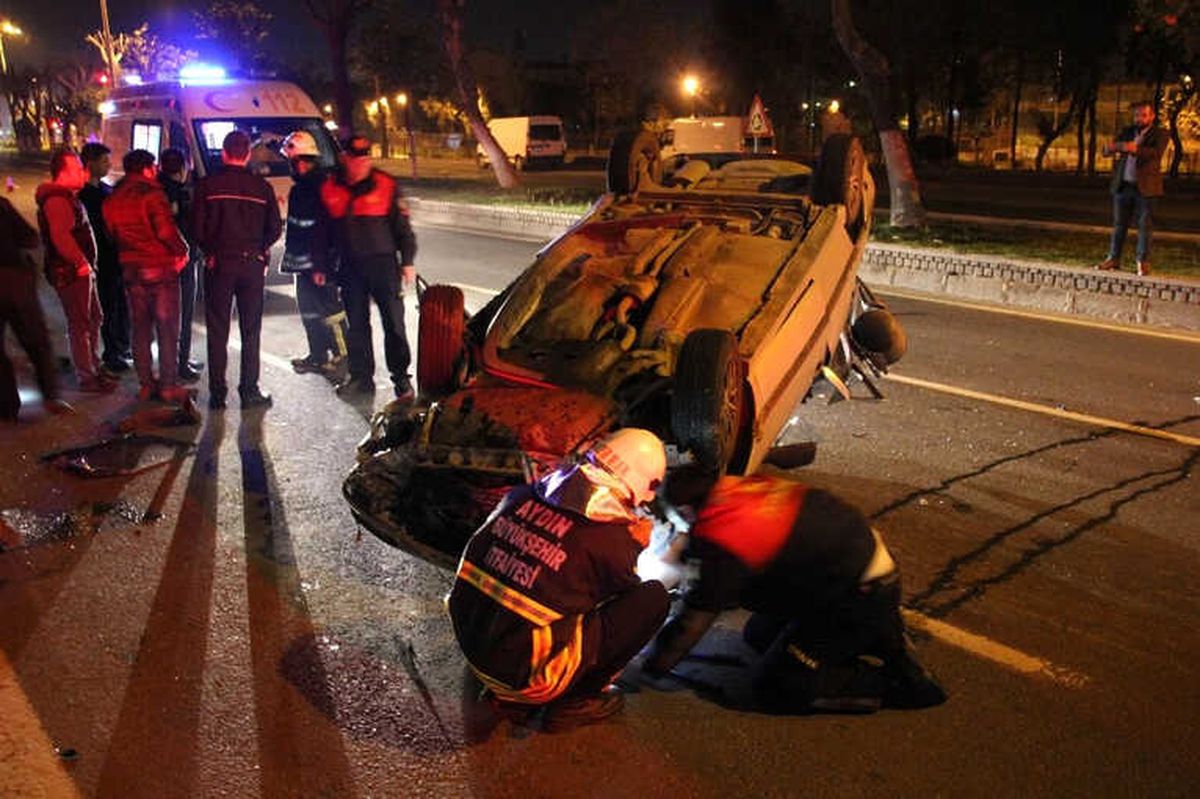 Aydın\'da Trafik Kazası