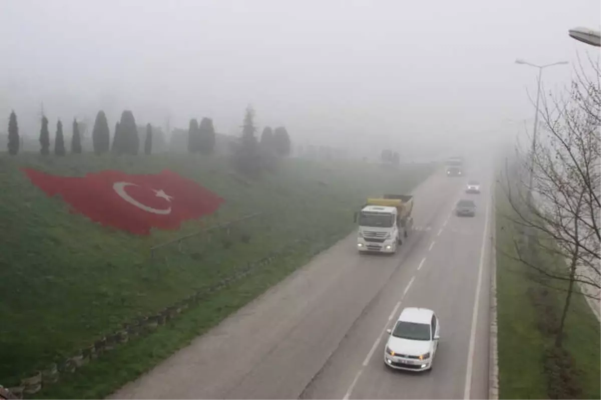 Bolu Dağı\'nda ve Düzce Merkezde Yoğun Sis