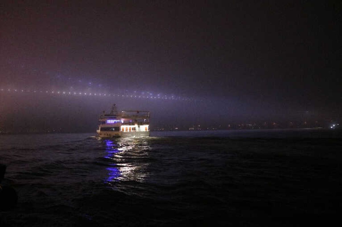 İstanbul\'da Sis Etkili Oluyor