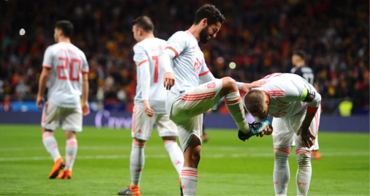 Özel Maçta İspanya, Arjantin\'i Fena Dağıttı: 6-1