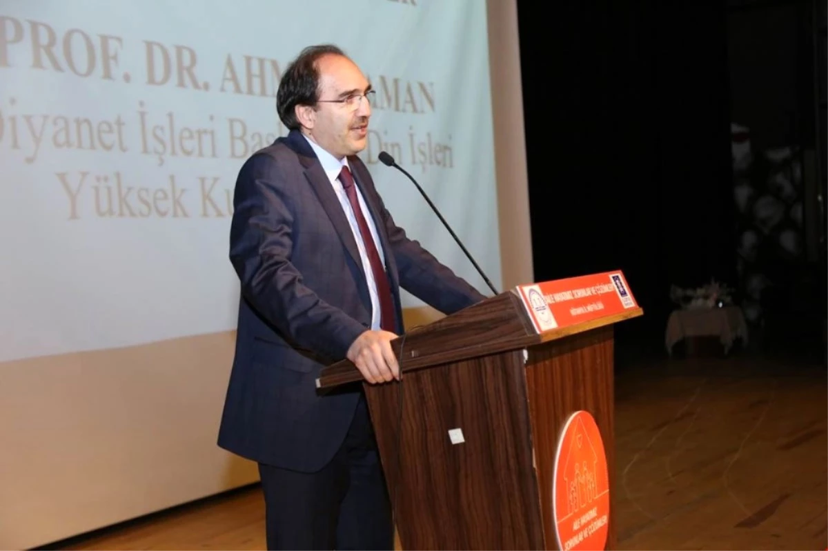 Prof. Dr. Ahmet Yaman: Geleneksel Değerlerimizden Uzaklaşmamalıyız
