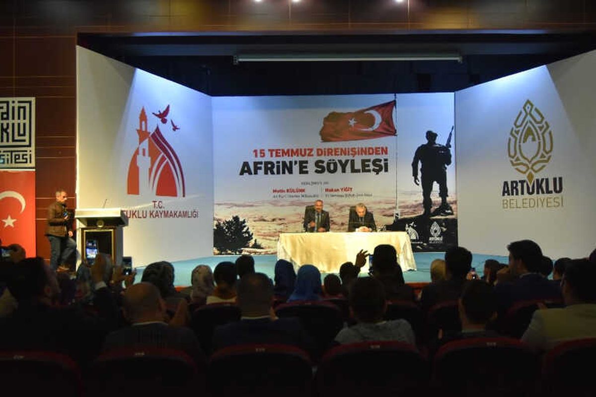 Artuklu Belediyesinden 15 Temmuz\'dan Afrin\'e Söyleşisi