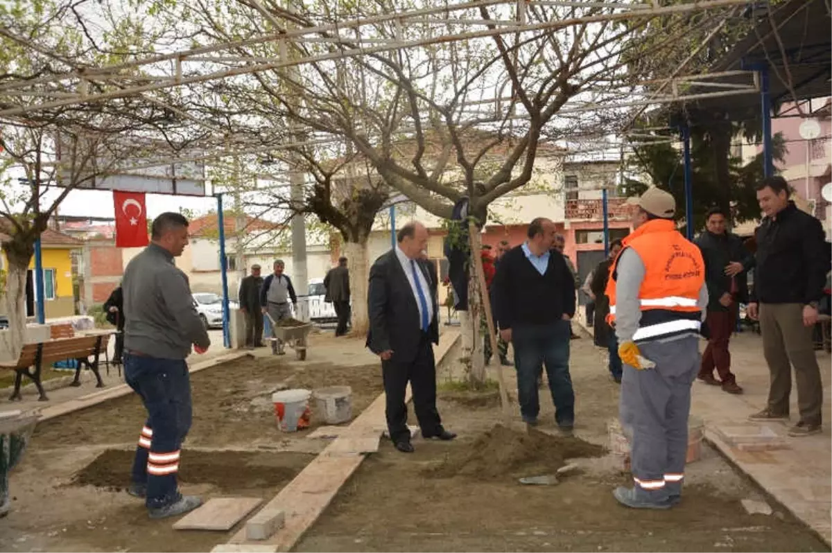 Başkan Özakcan Çalışmaları Yerinde İnceledi