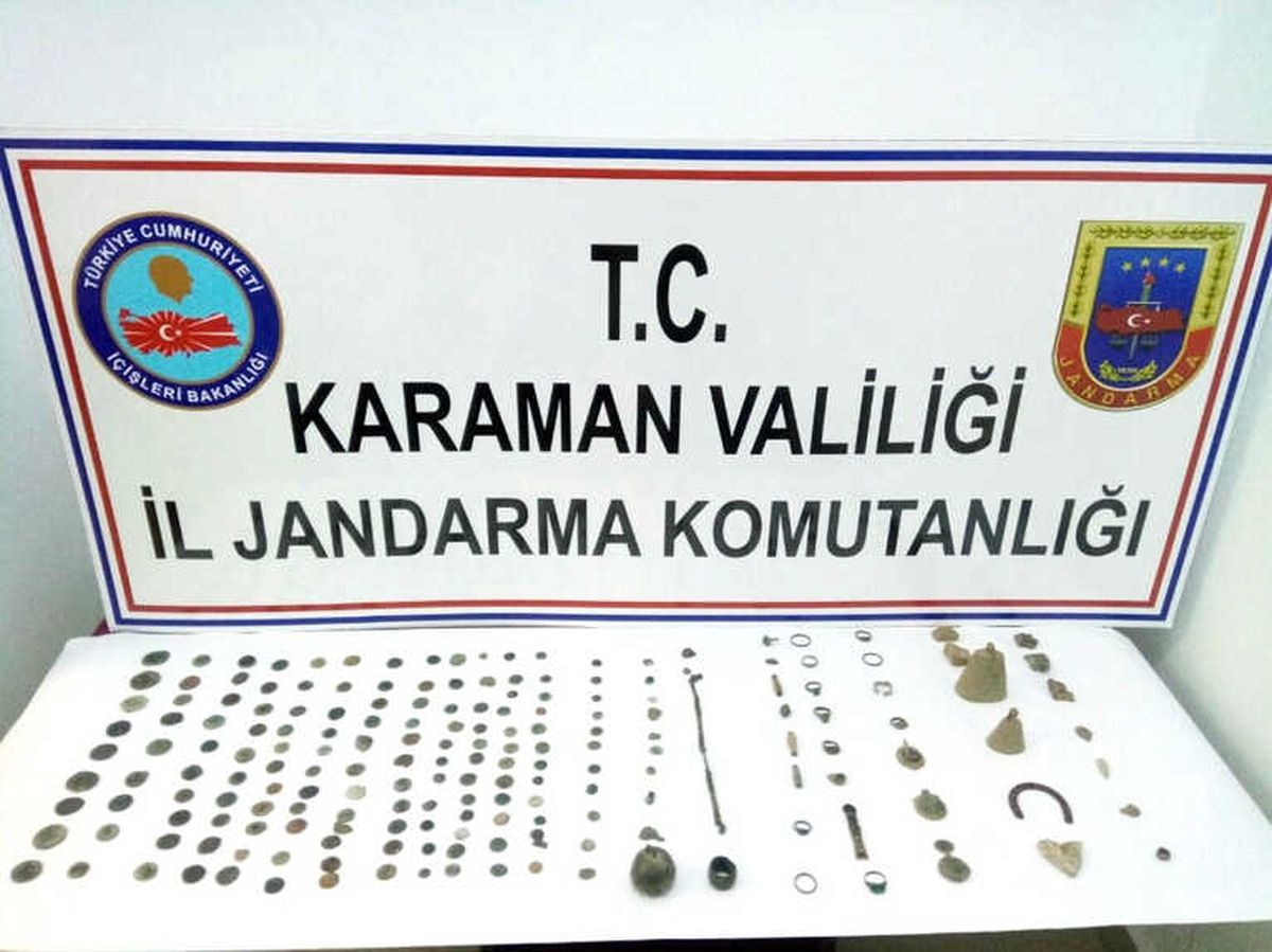 Karaman\'da Tarihi Eser Operasyonu
