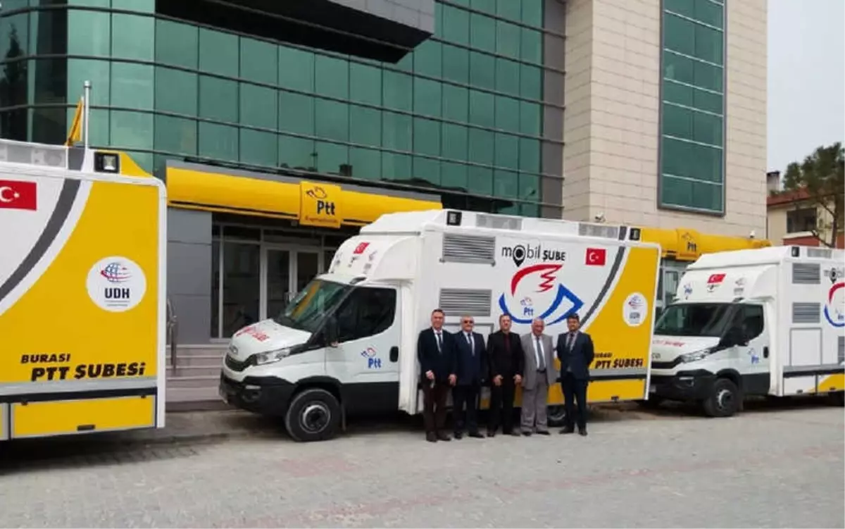 Mobil PTT Şubeleri Hizmete Giriyor