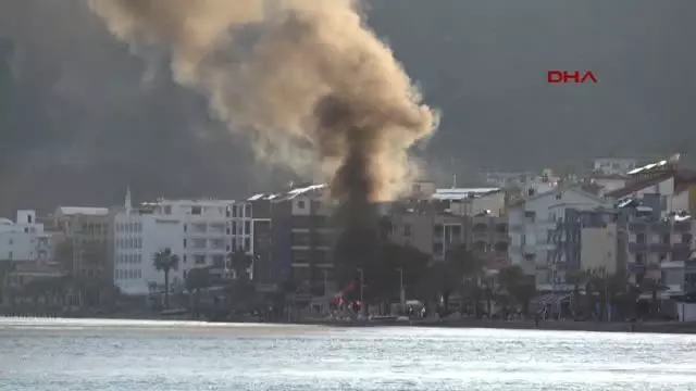 Muğla Marmaris'te Otel Çıkan Yangın Paniğe Neden Oldu ...