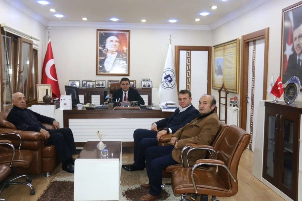 Pazaryeri Belediye Başkanı Yalçın\'a Ziyaretler Sürüyor