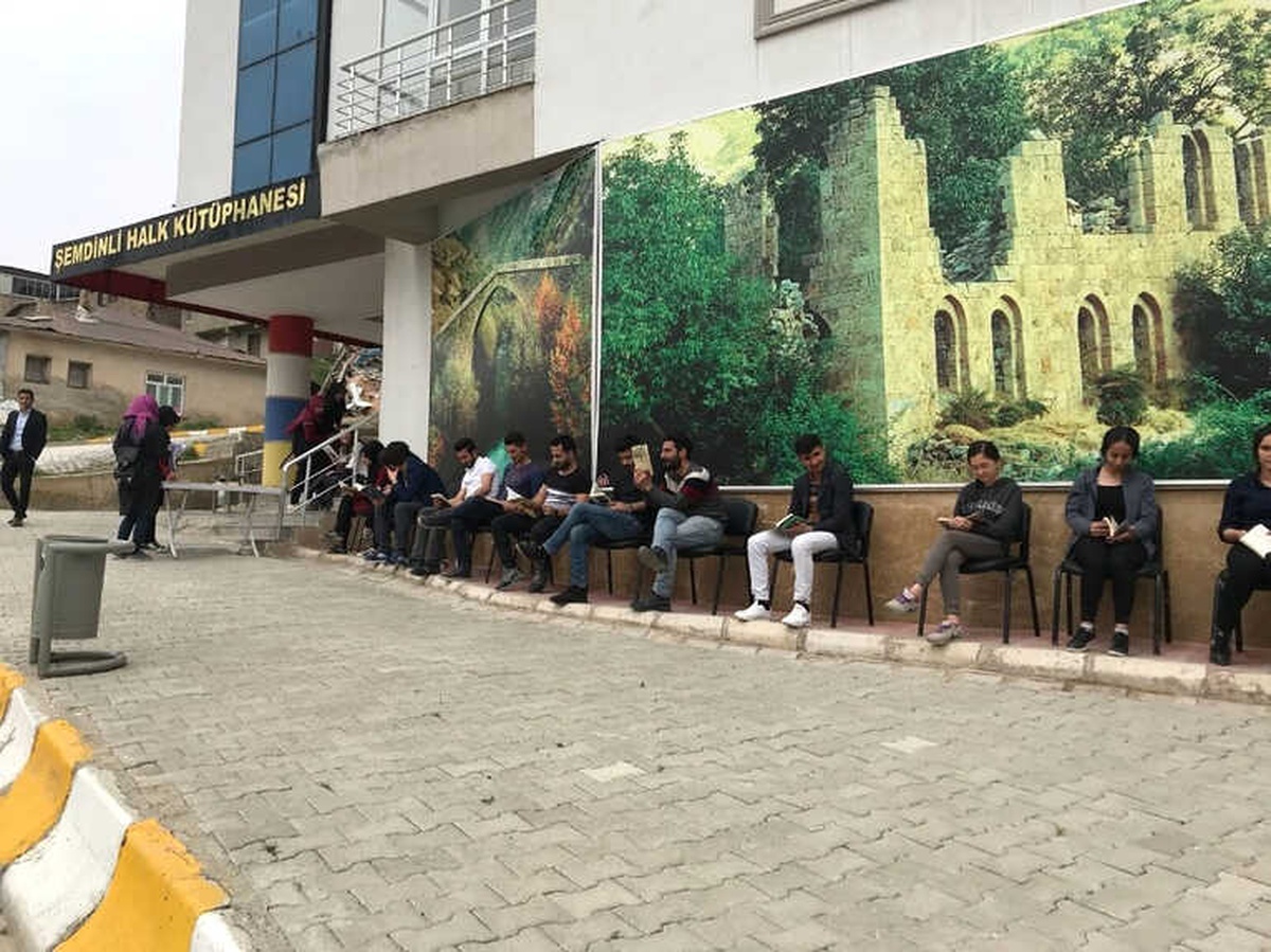 Şemdibli\'de 54. Kütüphane Haftası Etkinlikleri