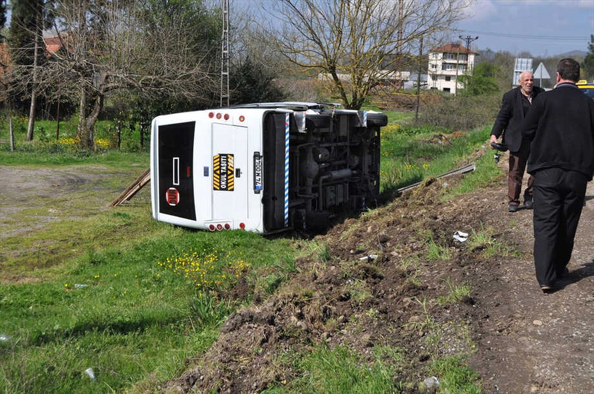 Bartın\'da Trafik Kazası: 1 Yaralı