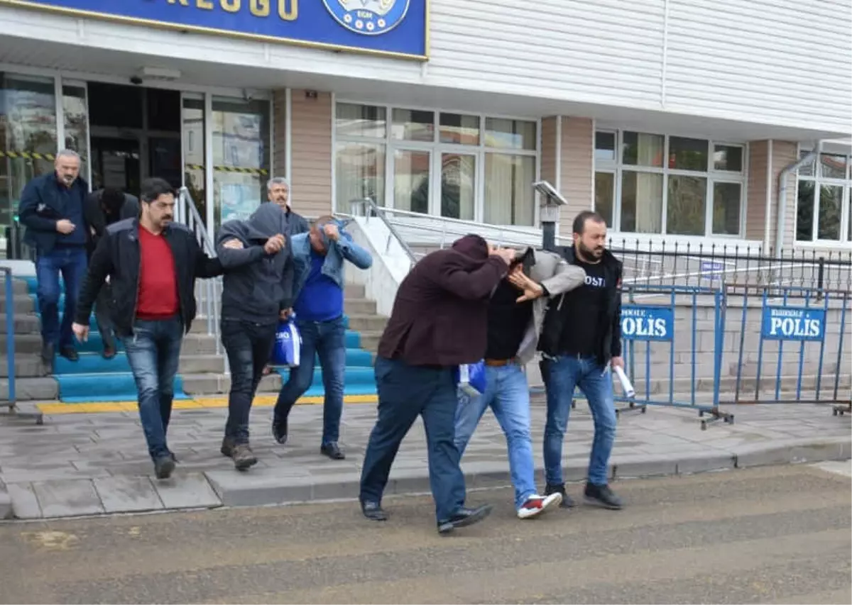 Kırıkkale\'de Uyuşturucu Operasyonunda 5 Tutuklama