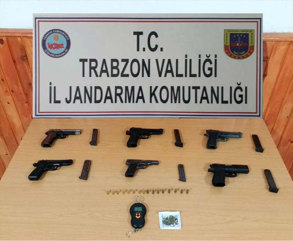 Trabzon\'da Silah Kaçakçılığı Operasyonu
