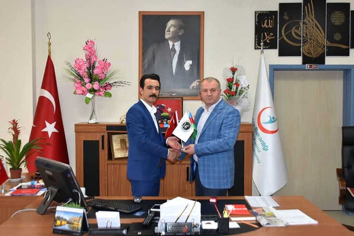 Asimder Başkanı Gülbey, Başhekim İlhan\'ı Ziyaret Etti