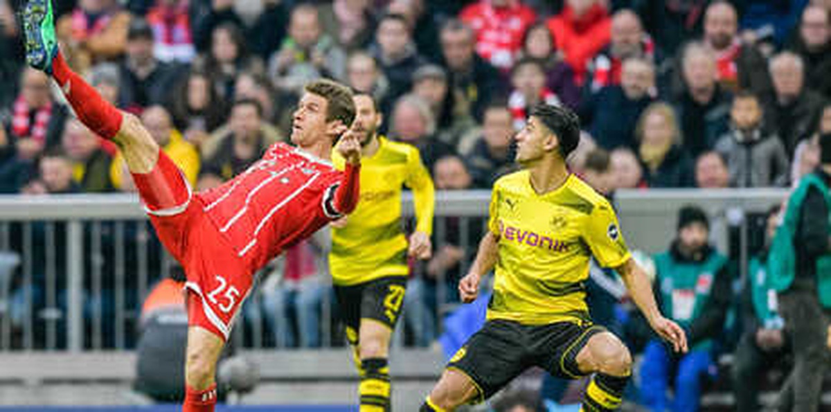 Bayern Münih\'ten Borussia Dortmund\'a 6 Gol