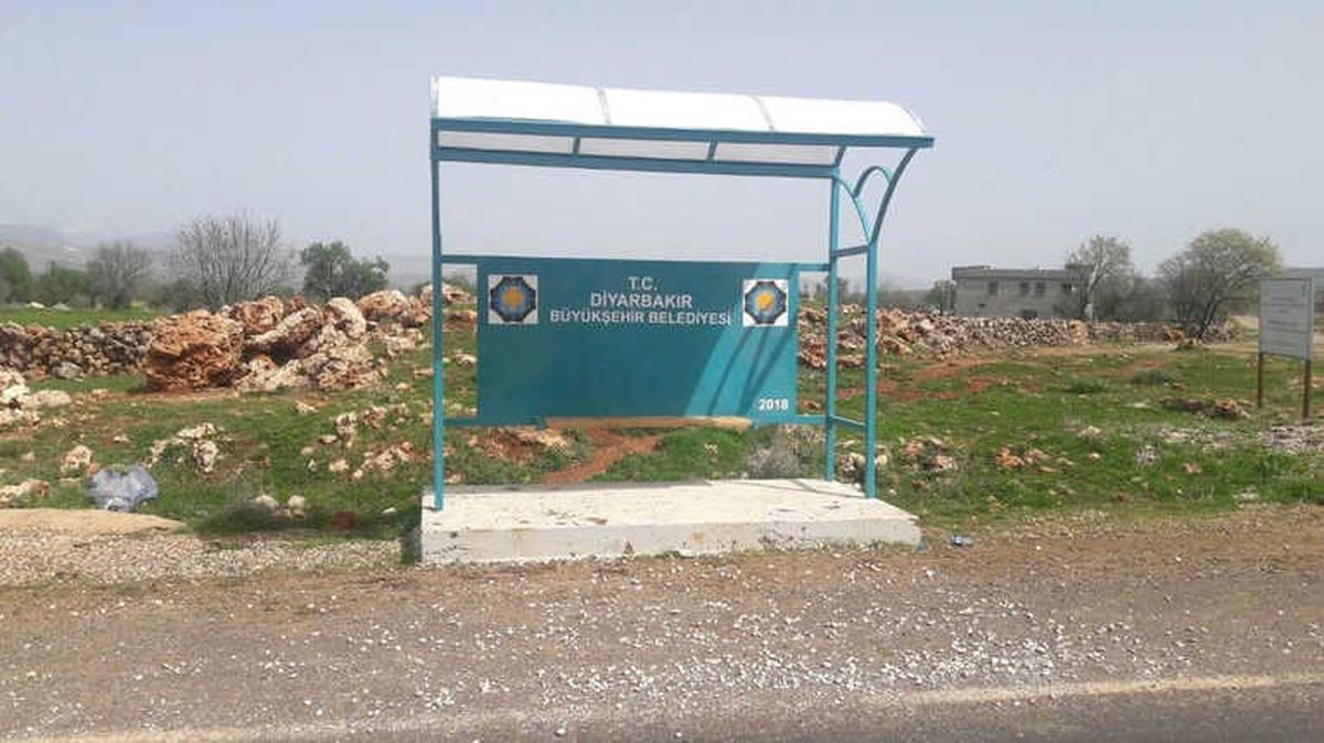 Diyarbakır İlçelerine Kapalı Duraklar Yerleştiriliyor
