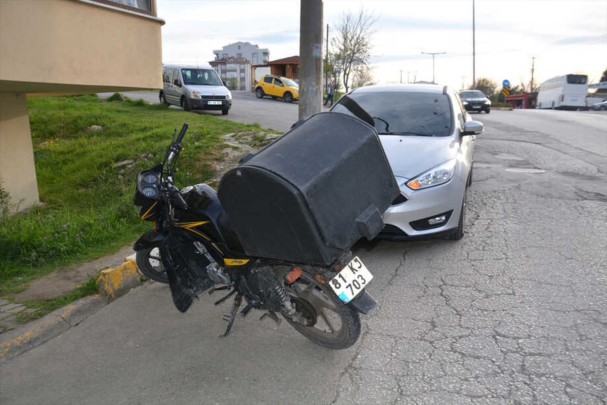 Düzce\'de Trafik Kazası: 1 Yaralı