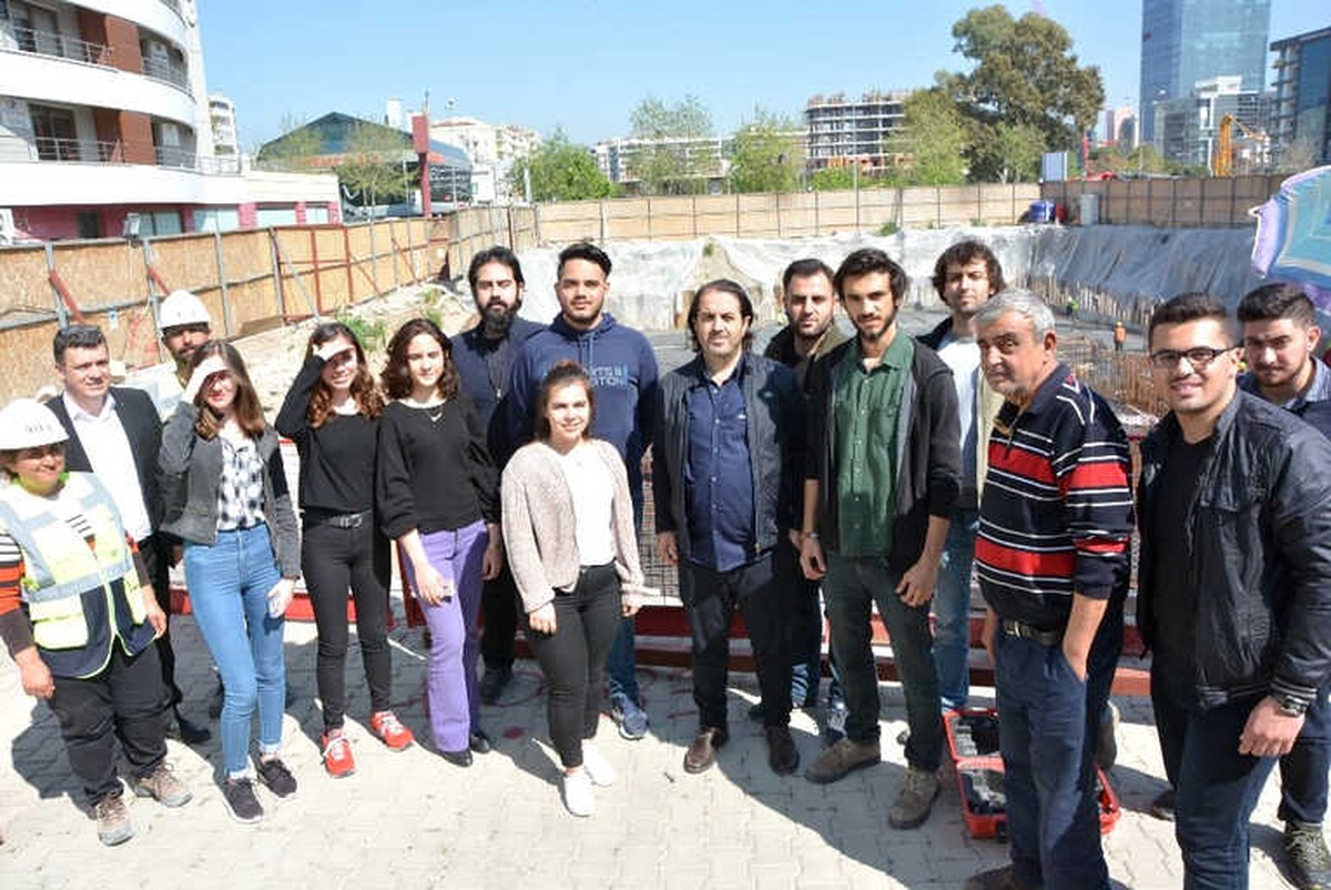 Geleceğin Mühendisleri Biva Tower Şantiyesini Gezdi