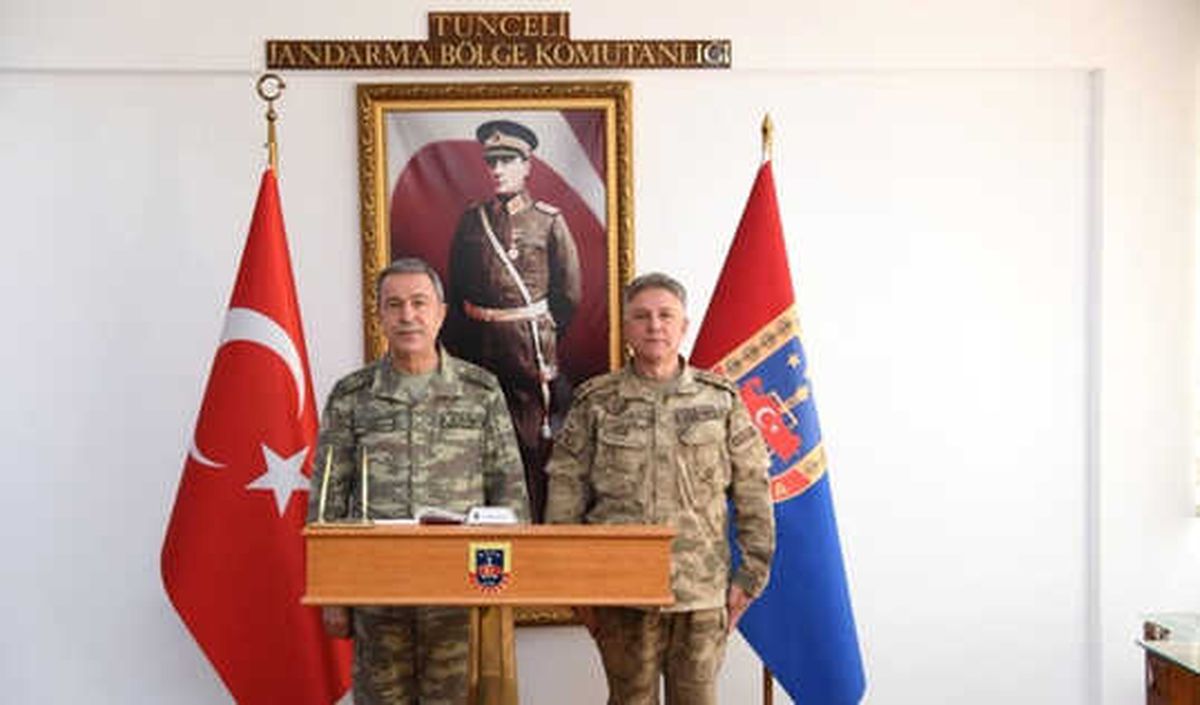 Genelkurmay Başkanı Akar Tunceli\'de