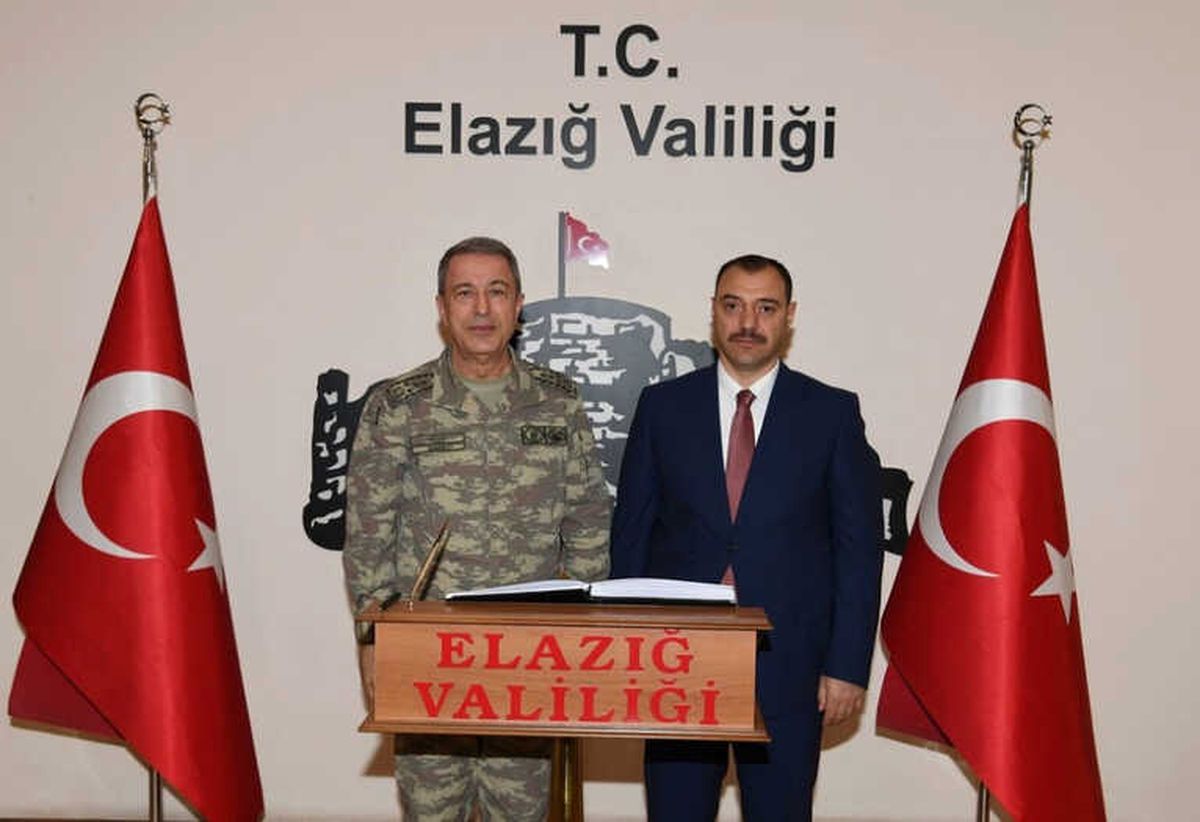 Genelkurmay Başkanı Orgeneral Akar Elazığ\'da Birlikleri Denetledi