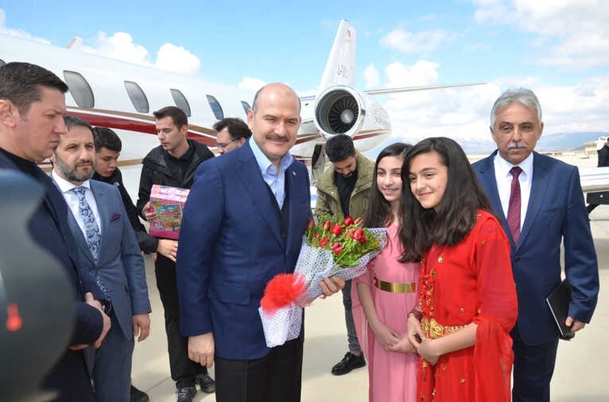 İçişleri Bakanı Süleyman Soylu Yüksekova\'ya Geldi