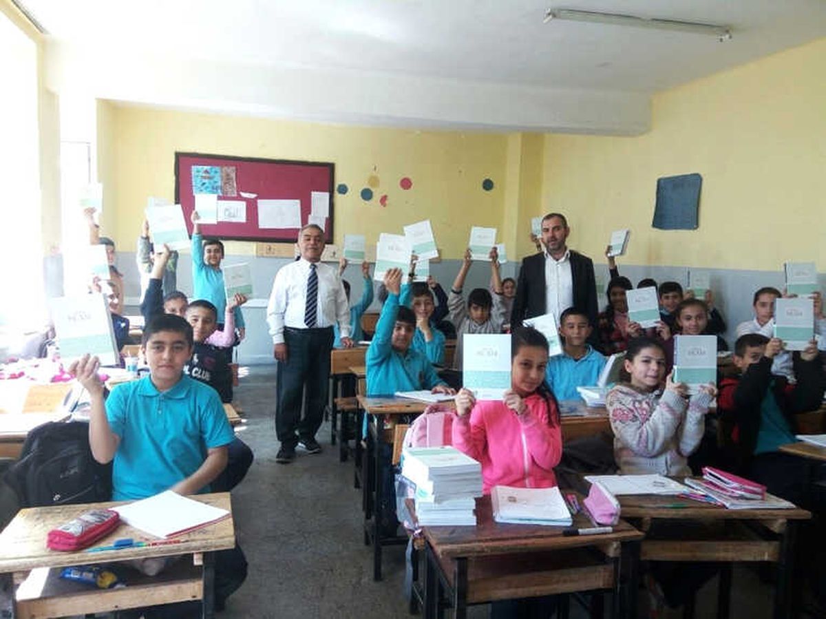 Kütüphane Haftası\'nda Kitap Dağıtımı Yapıldı