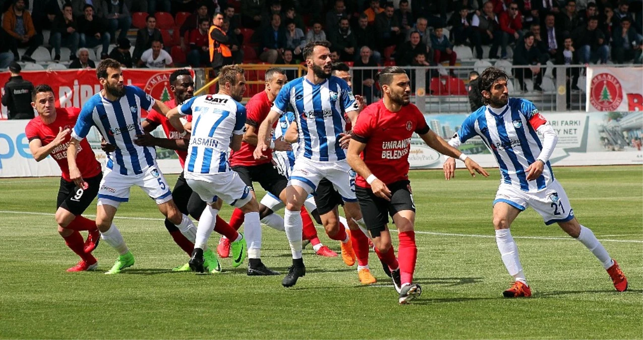 Spor Toto 1. Lig: Ümraniyespor: 2 - Büyükşehir Belediye Erzurumspor: 1