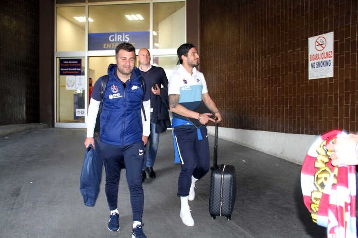 Trabzonspor, İstanbul\'a Geldi