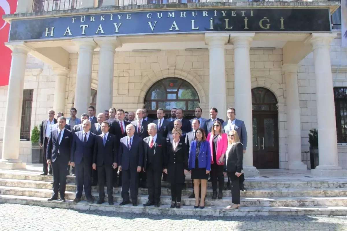 Tüsiad Heyetinden Hatay Halkına Teşekkür