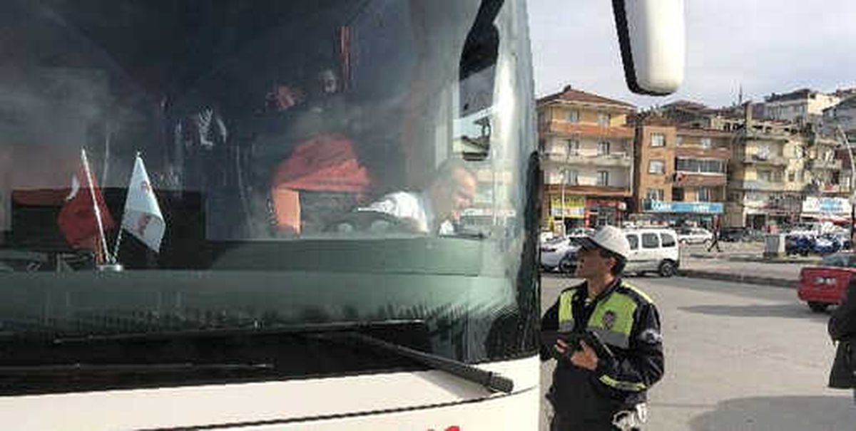 Alaplı\'da Yolcu Otobüslerine Sıkı Denetim