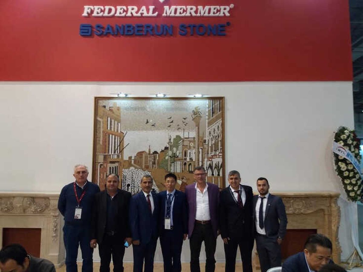 Başkan Duymuş\'tan Doğaltaş Teknolojileri Fuarı\'na Ziyaret