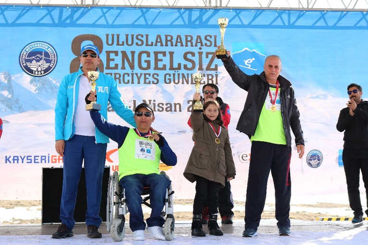 Engelliler Erciyes İçin Engel Olmadığını Gösterdi