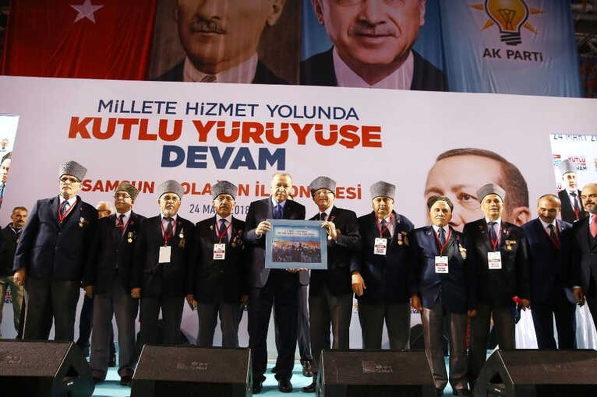 Gazilerden Başkan Yılmaz\'a Teşekkür