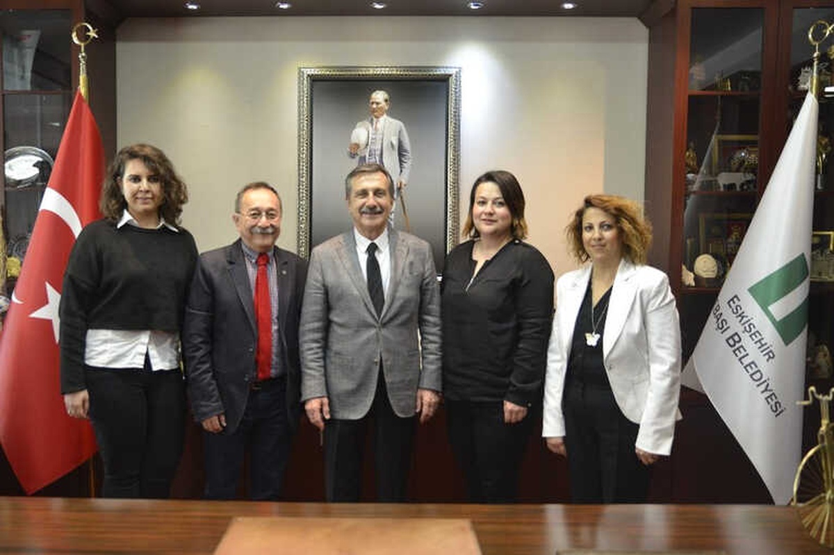 Jeoloji Mühendisleri Başkan Ataç\'ı Ziyaret Etti