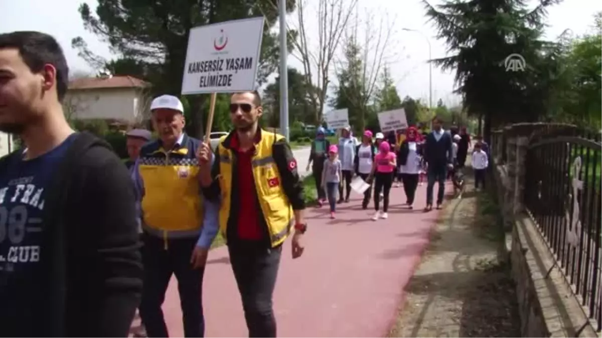 Kansere Karşı Farkındalık Yürüyüşü