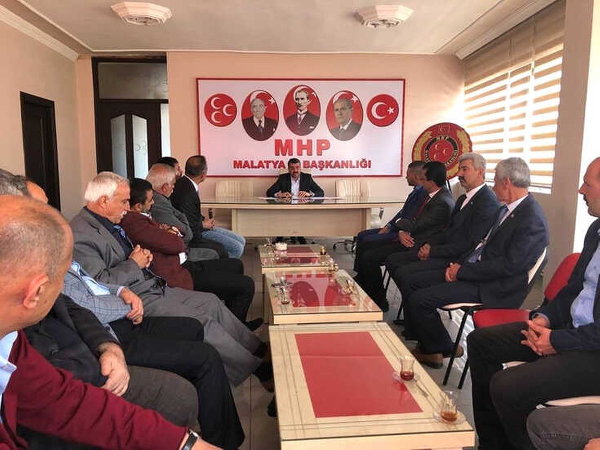 MHP Malatya Teşkilatında Birlik Toplantısı