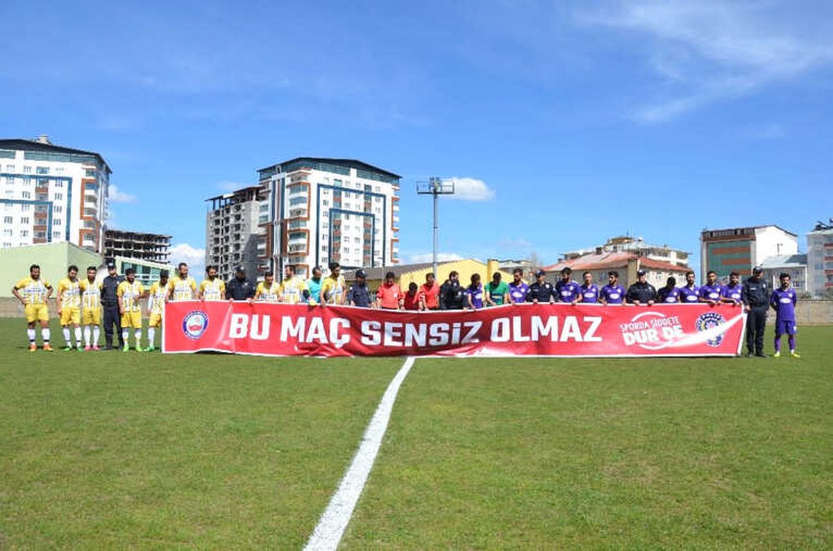 Muş\'ta \'Sporda Şiddete Dur\' Denildi