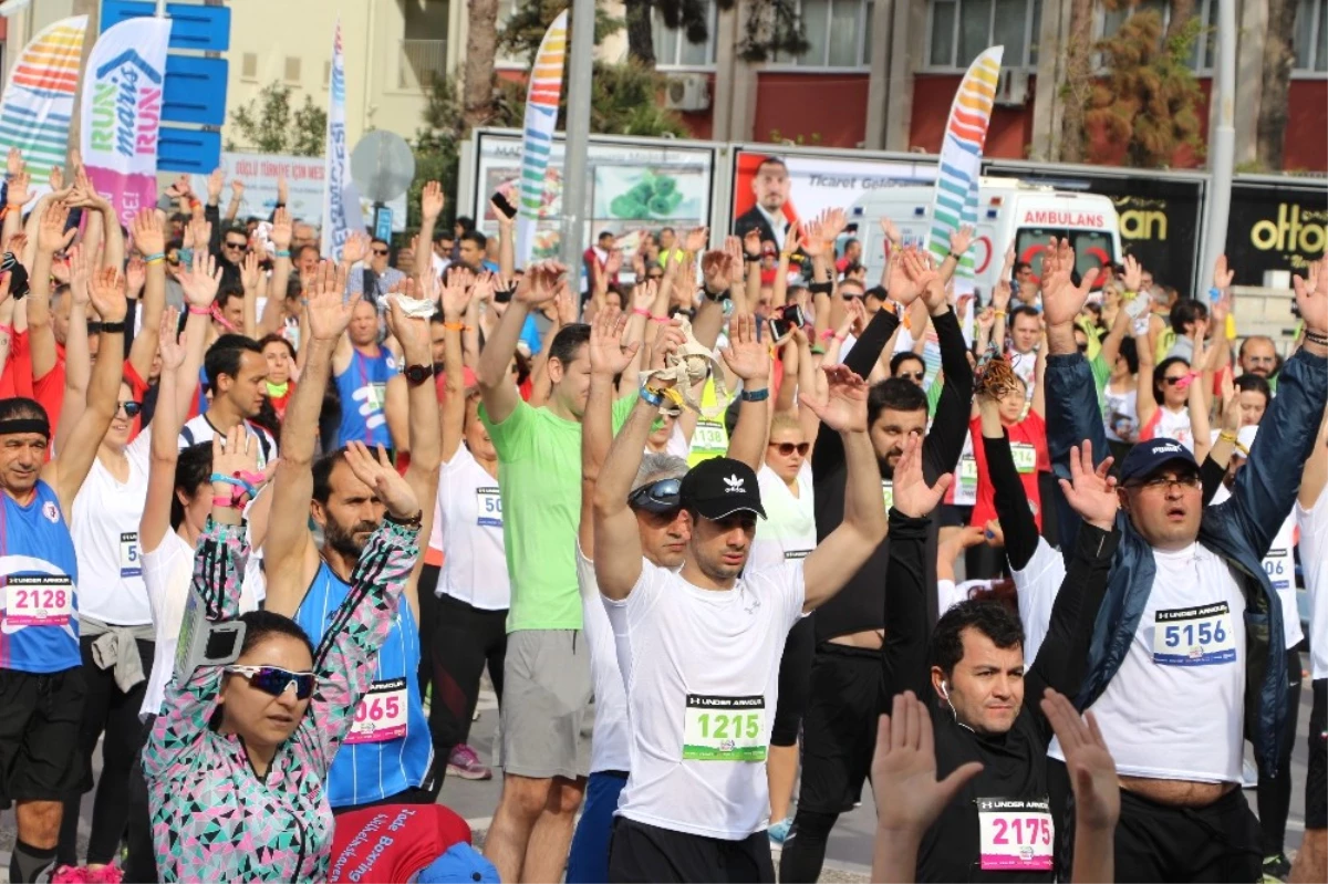 Runmarisrun Maratonu Yoğun Katılımla Geçekleşti