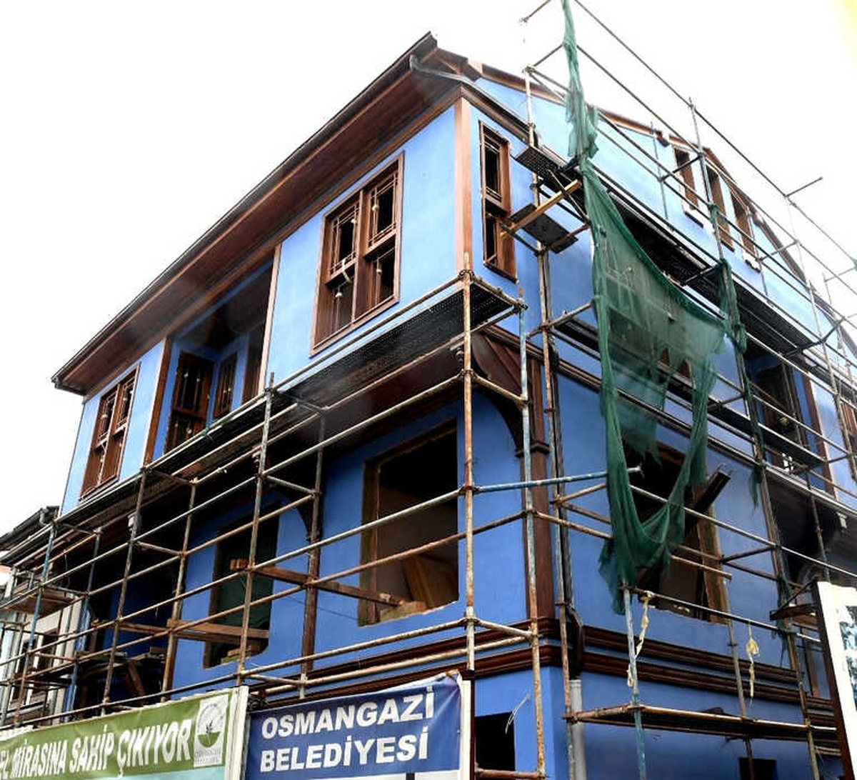 Tarihi Bursa Evleri Osmangazi ile Hayat Buldu
