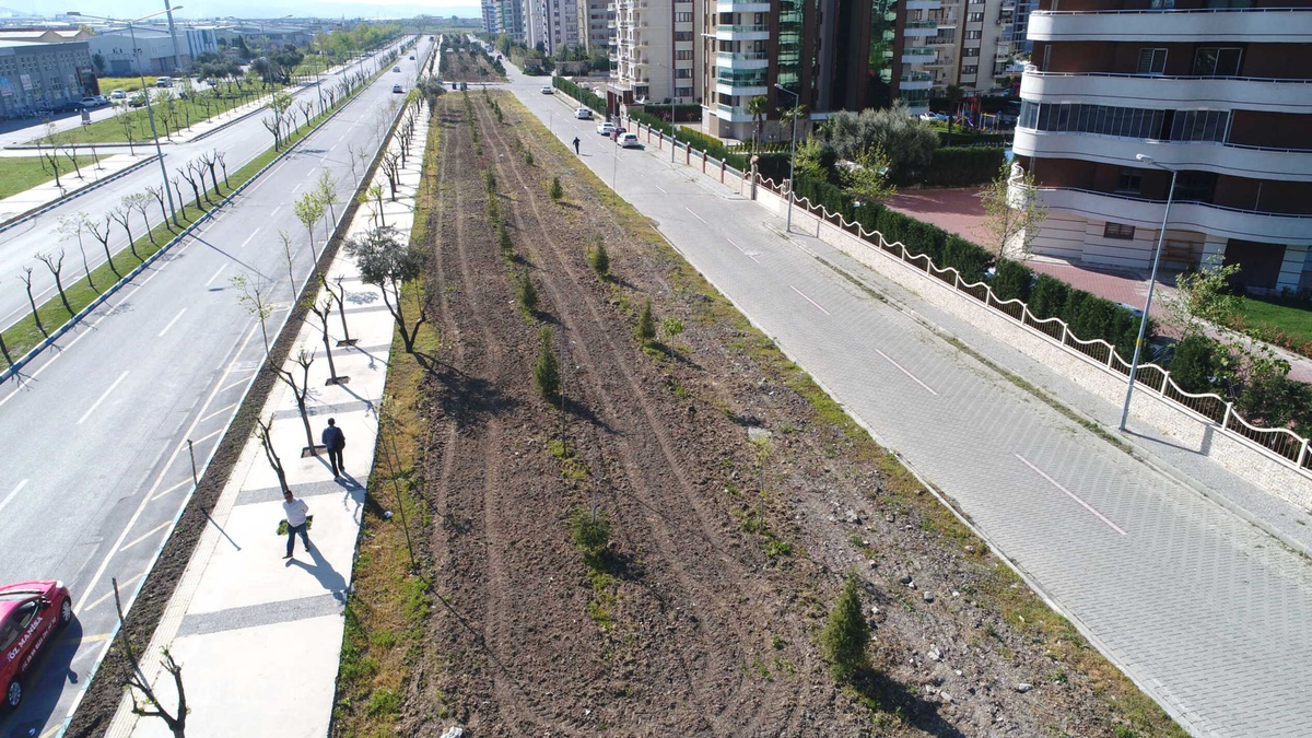 Atıl Alan Yeşil Alana Dönüşüyor