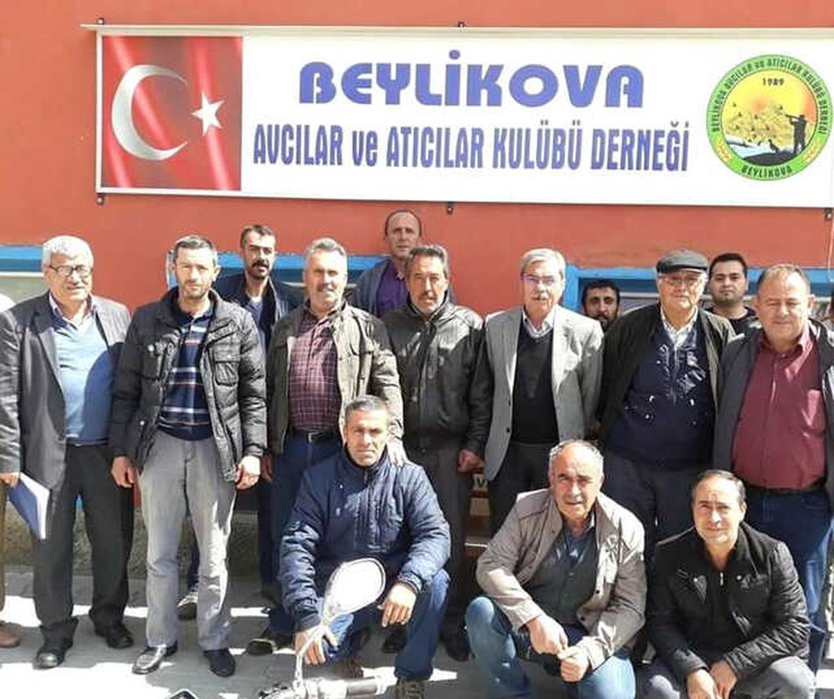 Beylikova\'daki Avcılar Yeni Başkanlarını Seçti