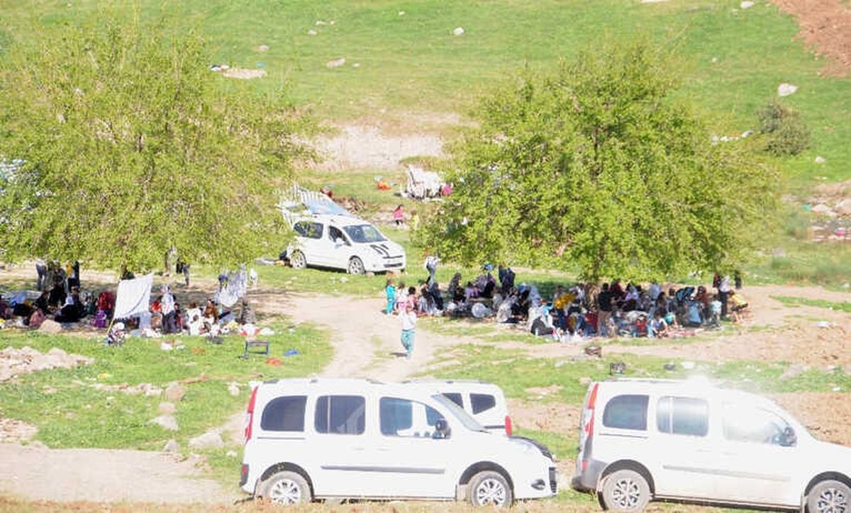 Cizreliler Hafta Sonunu Mesire ve Piknik Alanlarında Geçirdi