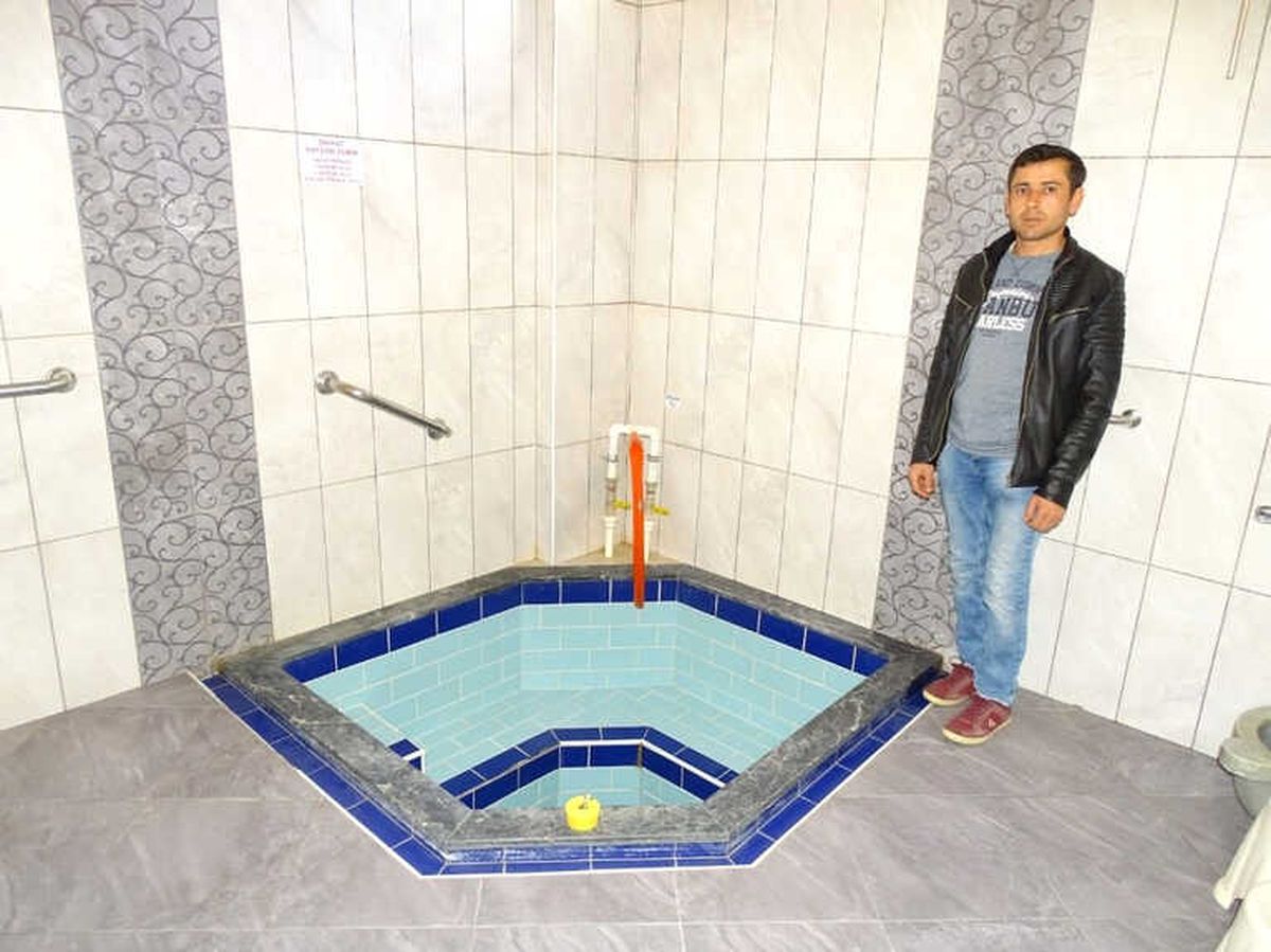 Esire Termal Turizm Merkezi\'nde Bakım, Onarım Çalışması