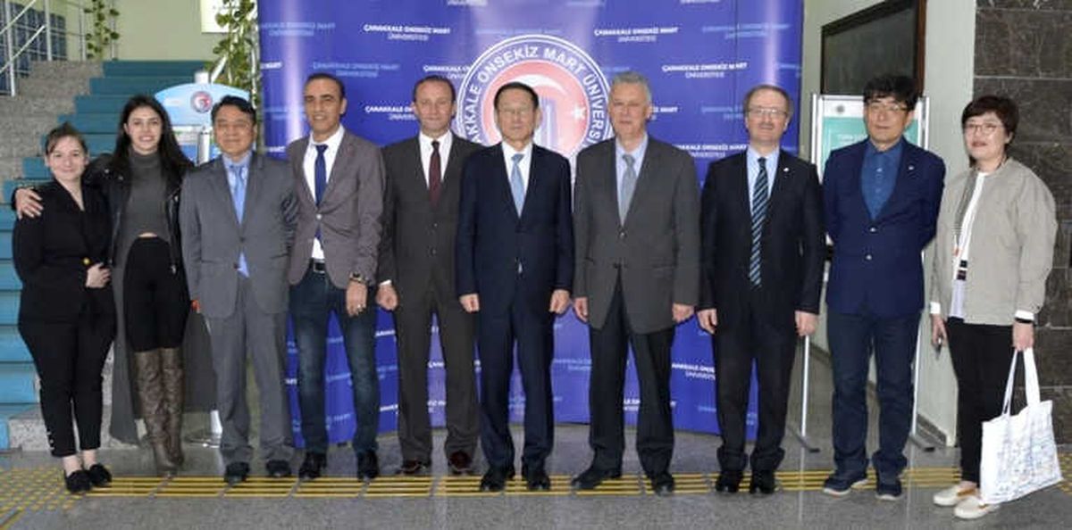 Güney Kore Heyeti Çomü\'deydi