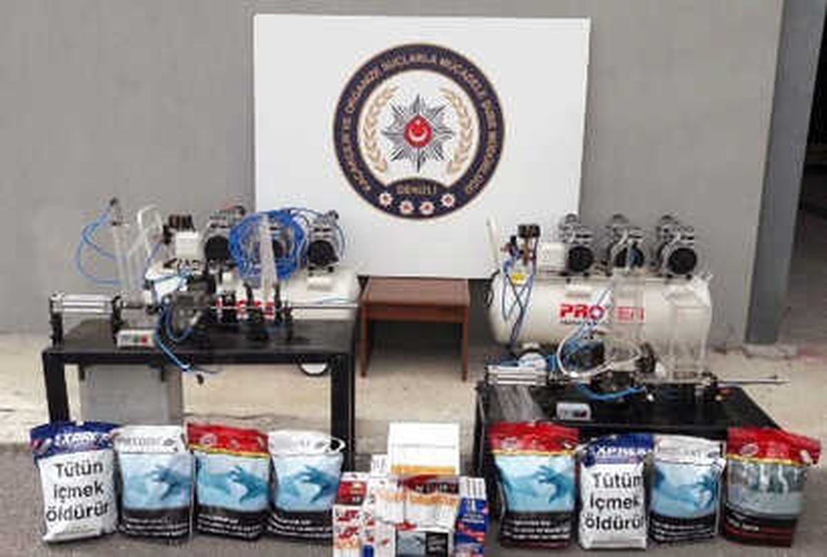 Kaçak Sigara İçin Elektronik Tütün Doldurma Makinesi Yaptırmışlar