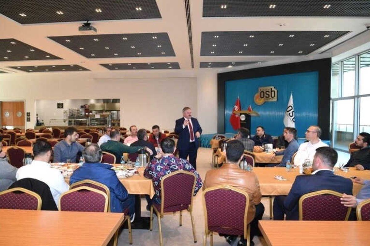 Kayseri Osb\'de Sanayici Buluşmaları Devam Ediyor