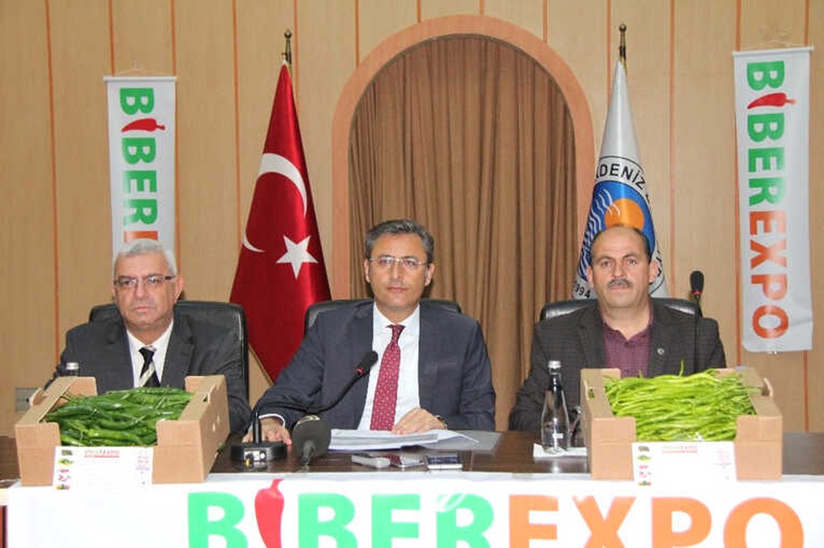 Mersin\'de \'Biber Çeşitleri Tanıtım Günleri Fuarı\' Düzenleniyor